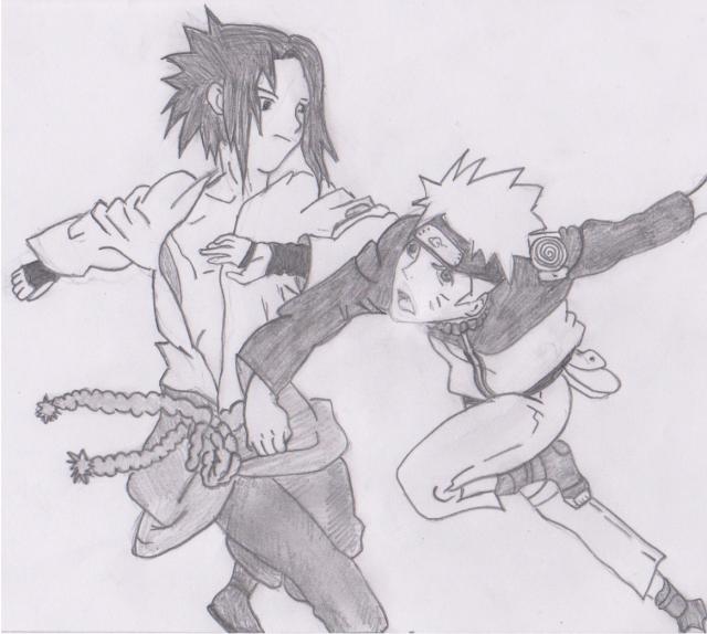 Naruto vs Sasuke